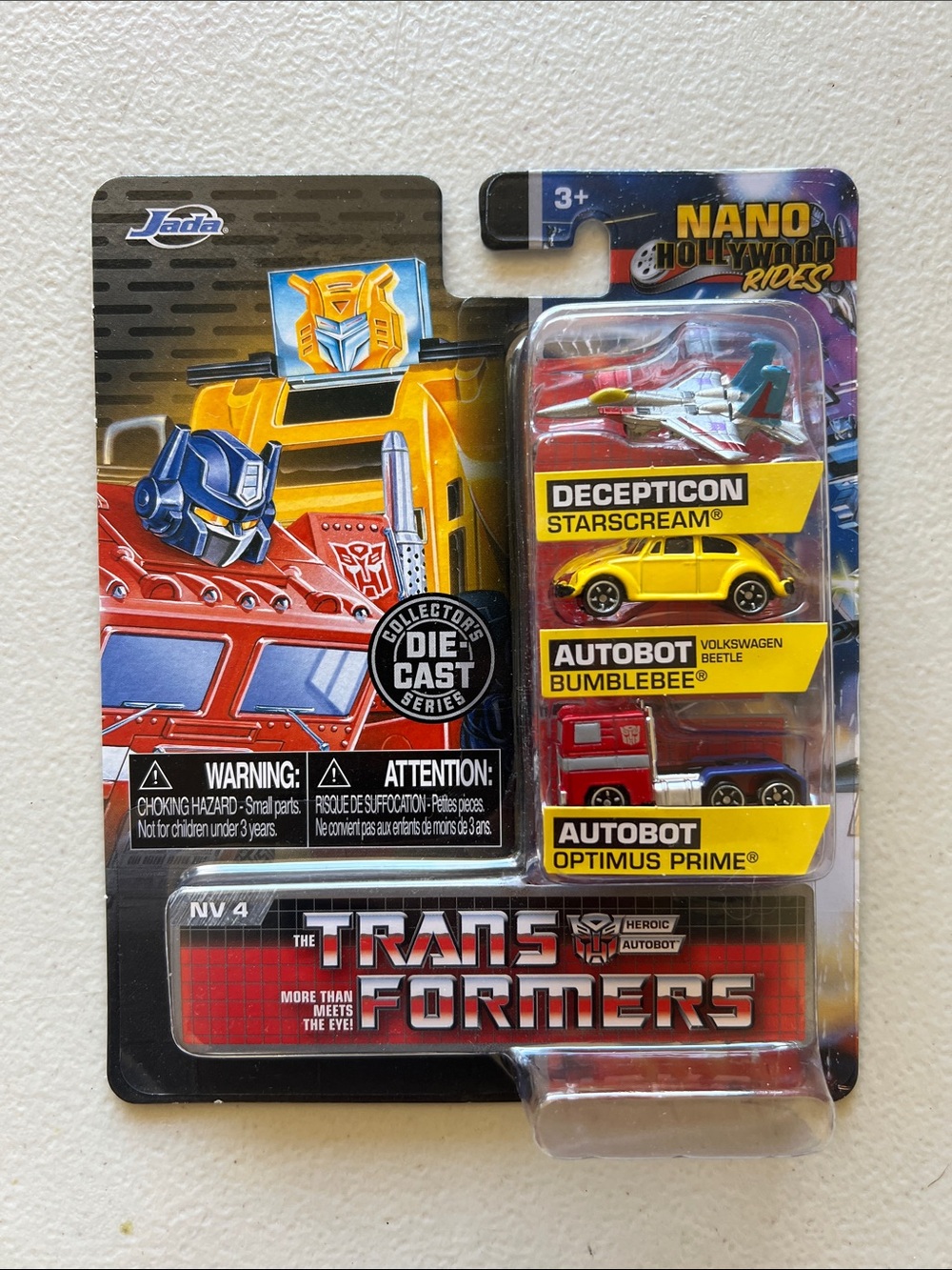 Nano Hollywood Rides Transformers 3-Pack - New